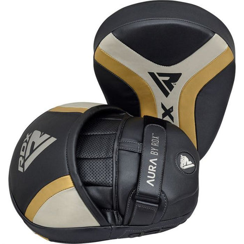 RDX T17 AURA PRO BOXING TRAINING CURVED PUNCH MITTS